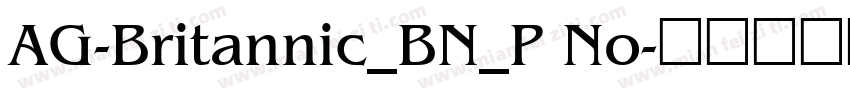 AG-Britannic_BN_P No字体转换
